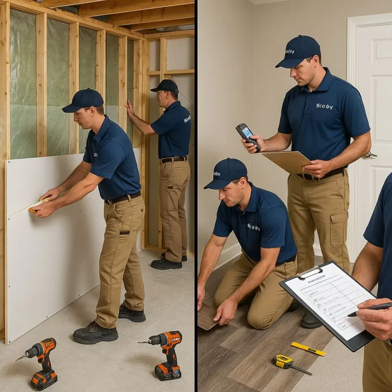 Repairs and Reconstruction process in Honesdale, PA